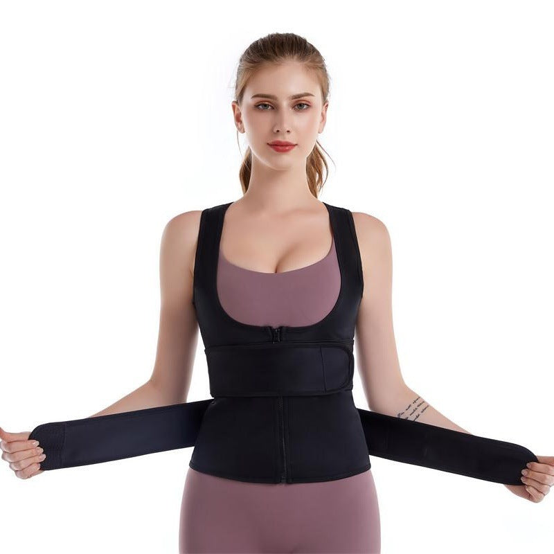 gray-double-belt-slimming-vest