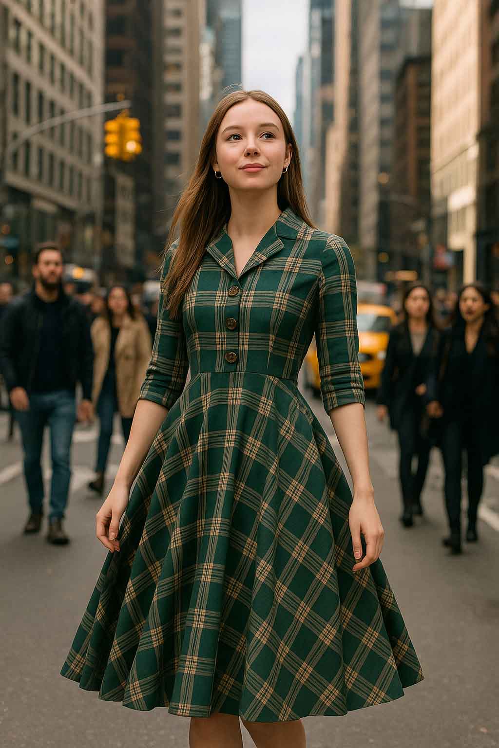 Retro swing dress | Vintage Elegance Never Goes Out of Style