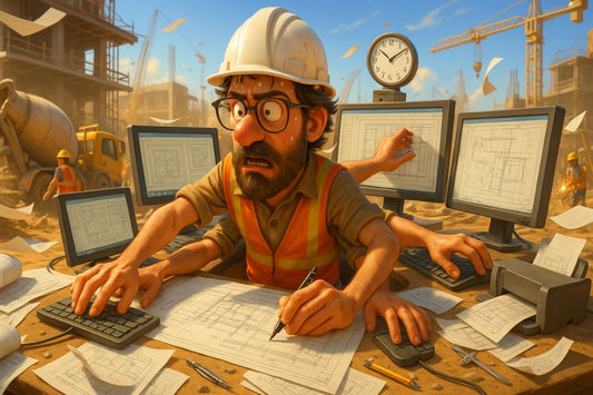 AI Prompt | Under Pressure 3D Engineer Scene