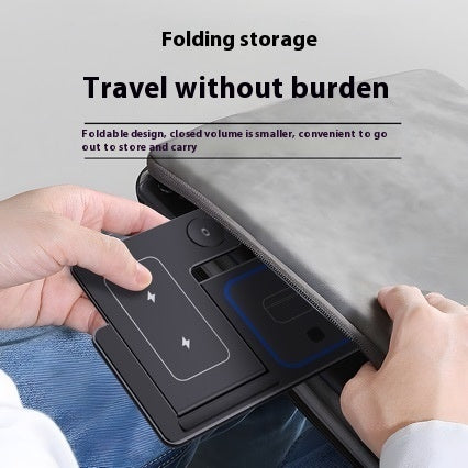 15W 3-in-1 Foldable Fast Wireless Charging Station – For iPhone, iWatch, AirPods