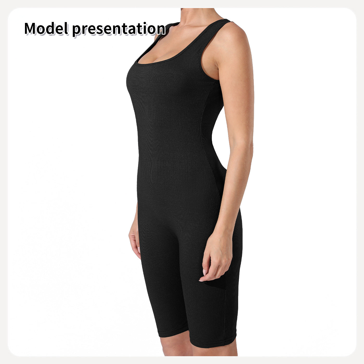 Women’s Slimming Solid Color Bodysuit – Black or Coffee
