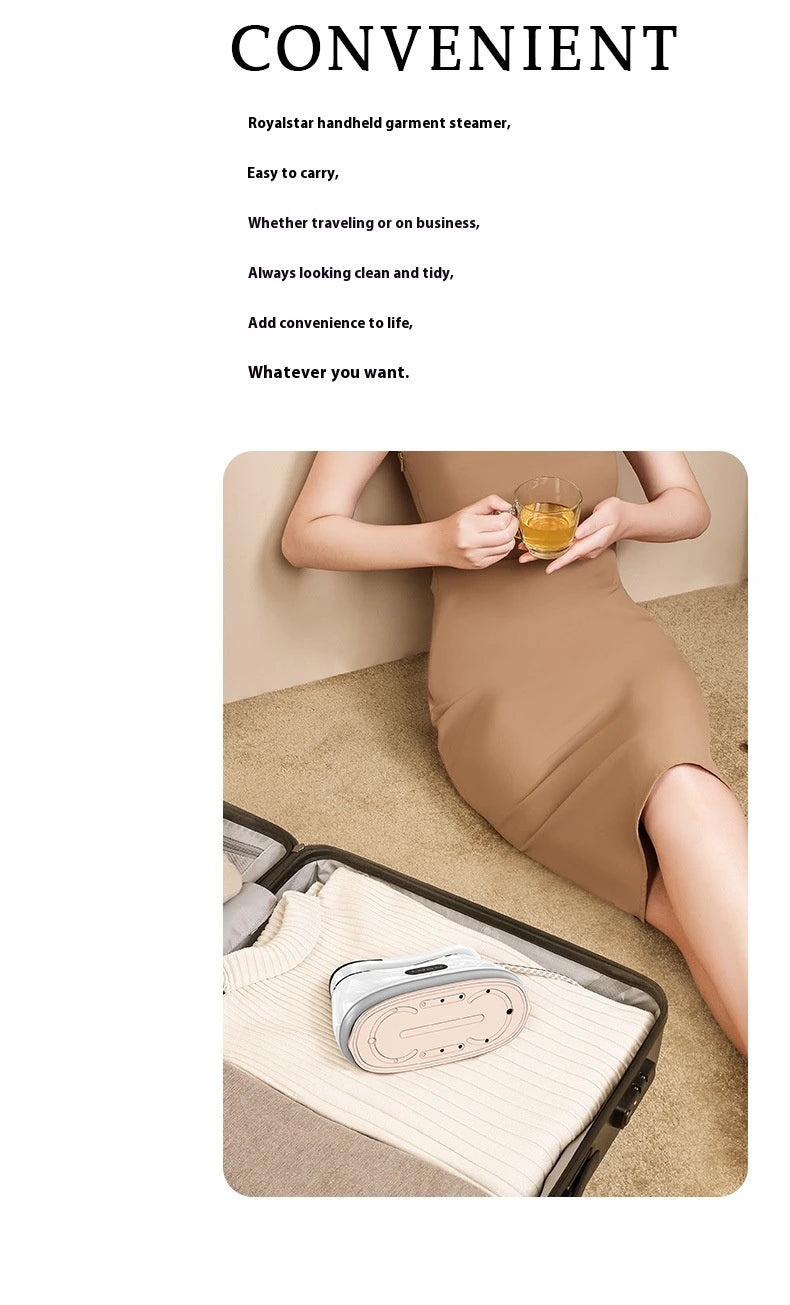 Portable Folding Steam Iron – 1200W Fast Heat
