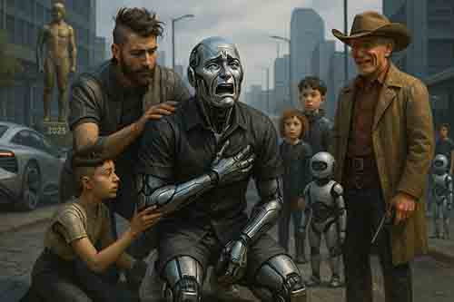 From Silent Machines to Emotional Beings: The Evolution of Robots and the Pursuit of Feelings.
