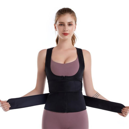 gray-double-belt-slimming-vest