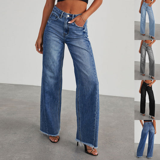 high-waist-straight-jeans-blue
