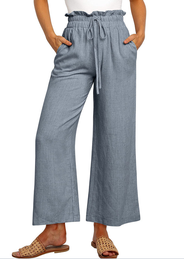 elastic-waist-laceup-pants-light-blue
