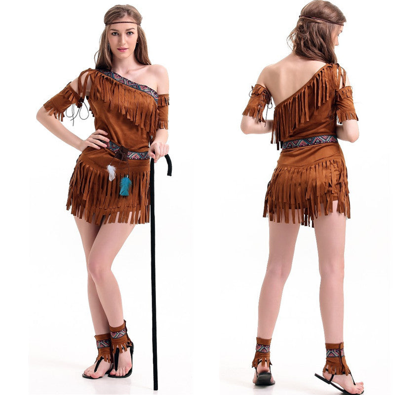 Halloween cosplay costume for women – stylish printed cape suit