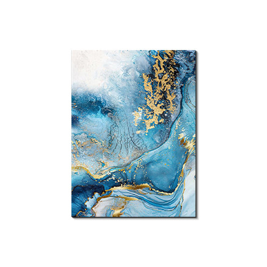 Modern Minimalist Wall Art for Living Room – Frameless Canvas Painting