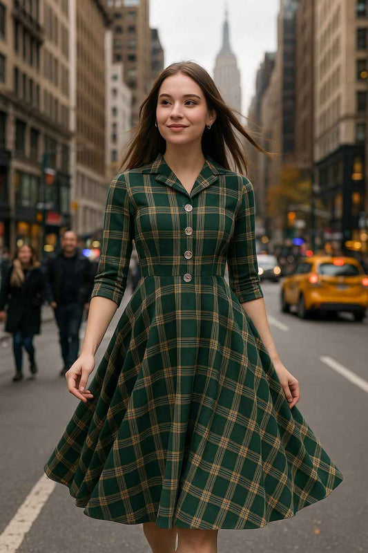 Retro swing dress | Vintage Elegance Never Goes Out of Style