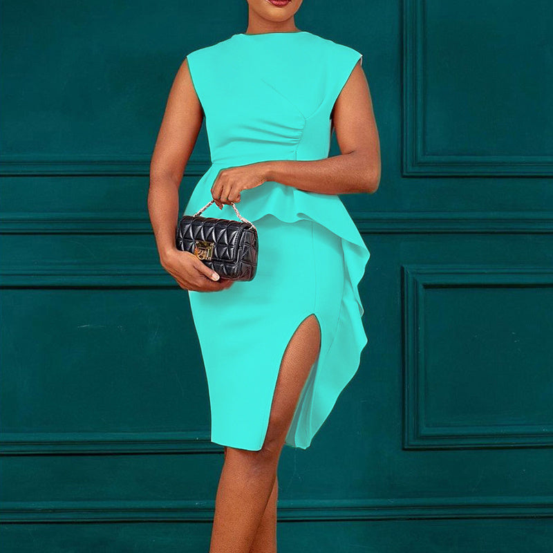 sleeveless-cocktail-midi-dress