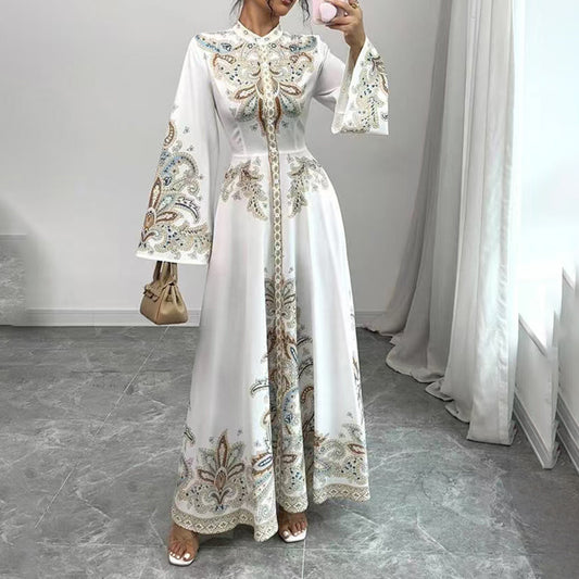 high-neck-floral-maxi-dress