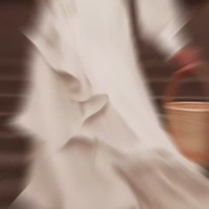 Timeless women's white dress featuring ruffles, long sleeves, and a flattering waist tie, ideal for weddings or proms.